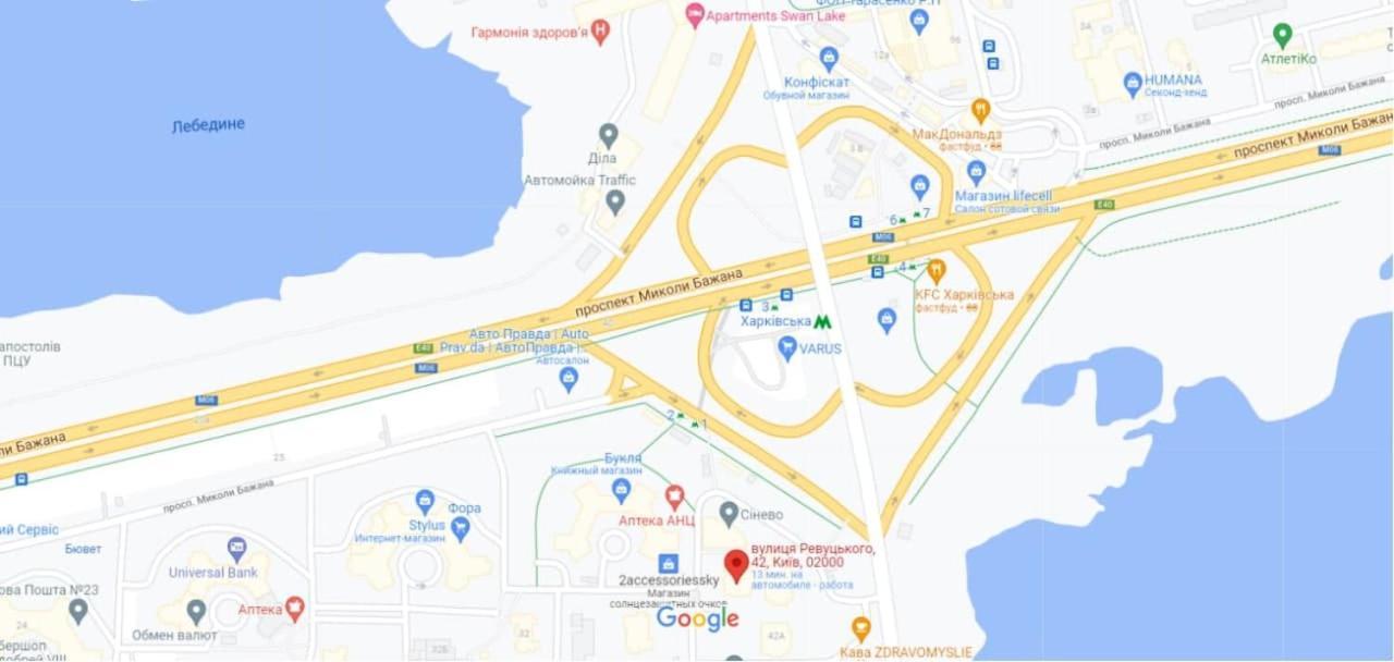Уютная Квартира Метро Харьковская 3 Мин, Паспорт-Сервис, Аэропорт Борисполь เคียฟ ภายนอก รูปภาพ